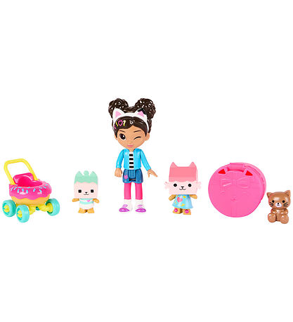Gabby's Dollhouse Figure set - 5 Parts - Friends Kitty Care