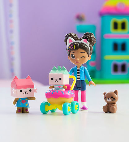 Gabby's Dollhouse Figure set - 5 Parts - Friends Kitty Care