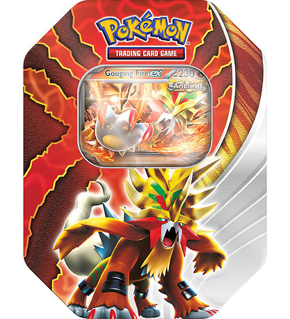 Pokémon Trading Card - Paradox Destinies Tin - Gouging Fire ex
