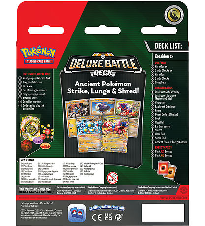 Pokémon Trading Card - Deluxe Battle Deck - Koraidon ex