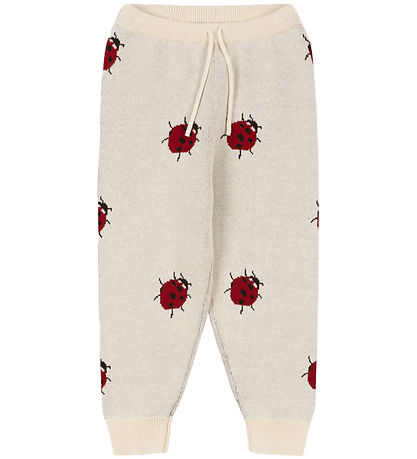 Konges Sløjd Trousers - Knitted - Lapis - Ladybug