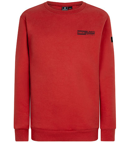 Indiaas Blue Jeans Sweatshirt - Ibj - Vervaagd rood
