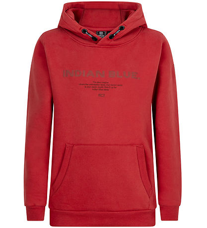Indian Blue Jeans Kapuzenpullover - Ibjns - Verblasstes Rot
