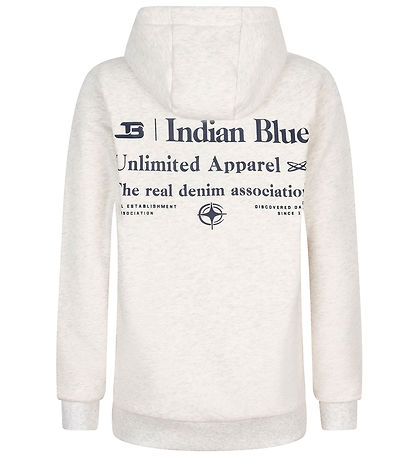 Indian Blue Jeans Hoodie - Onbeperkte kleding - Kit Melange