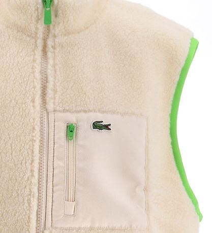 Lacoste Fleeceweste - Teddy - Lappland/Multico