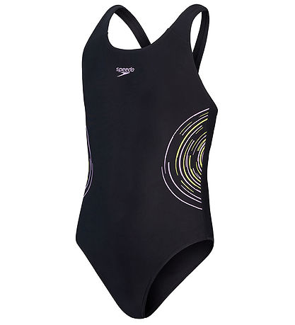 Speedo Sundföt - Staðsetning - Black/Purple