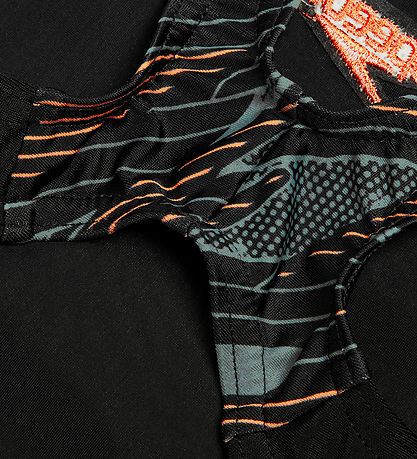 Speedo Sundföt - Hyperboom SPlice Muscleback - Black/Green