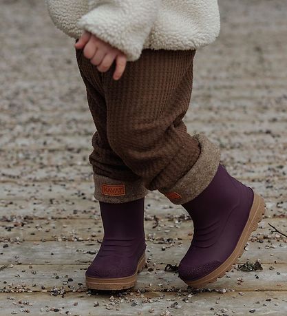 Kavat Rubber Boots w. Lining - Gimo WP - Violet