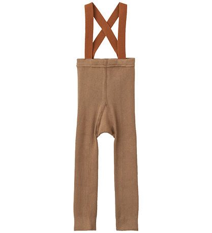 Liewood Leggings M. axlaböndum - Cuno - Hafrar Golden Caramel