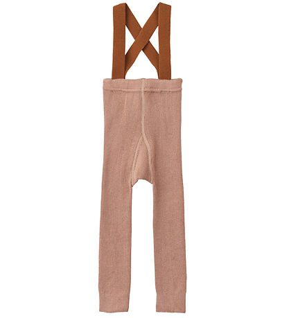 Liewood Leggings w. Suspenders - Cuno - Tuscany Rose/Golden Cara
