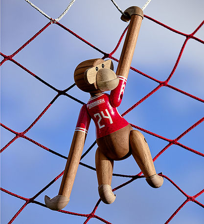 Kay Bojsen Wood figure - Monkey - DBU Men 2024 - Little - Teak/L