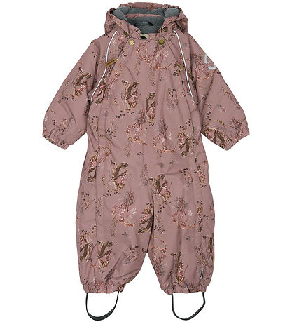 Mikk-Line Snowsuit - Up Floral - Twilight Mauve
