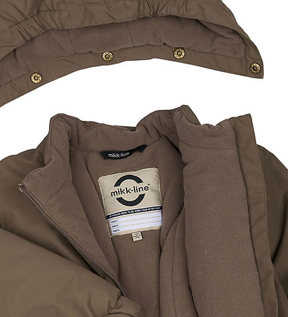 Mikk-Line Snowsuit - Recycled - Chocolate Chip