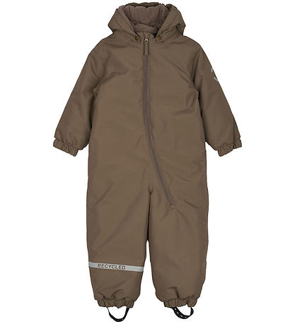 Mikk-Line Snowsuit - Recycled - Chocolate Chip
