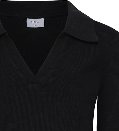 Grunt Bluse - GRWiky - Schwarz