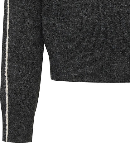 Grunt Blússa - Prjónað - GRAirdrie - Dark Grey