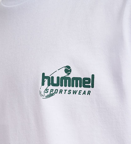Hummel Stuttermabolur - HmlCua - Bright White