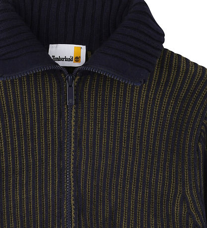 Timberland Cardigan - Knitted - Wool - Night