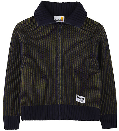 Timberland Cardigan - Knitted - Wool - Night