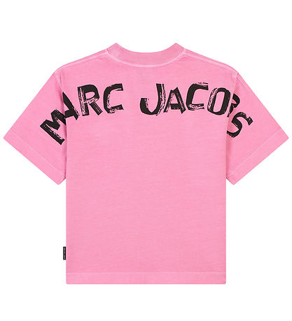 Little Marc Jacobs T-shirt - Fuschia w. Print
