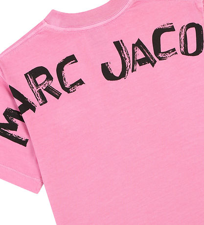 Little Marc Jacobs T-shirt - Fuschia w. Print