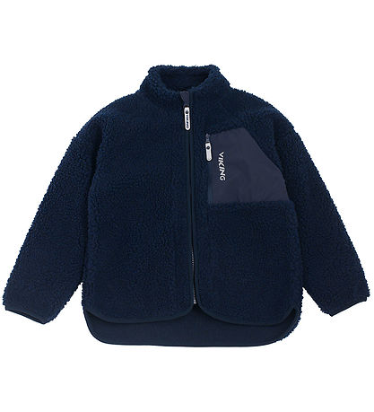 Viking Fleece Jacket - Playtime Arrows - Teddy - Navy