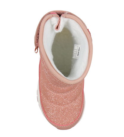 Viking Vinterkängor - Tex - Utrusta Warm WP 1V Pull On - Rosa