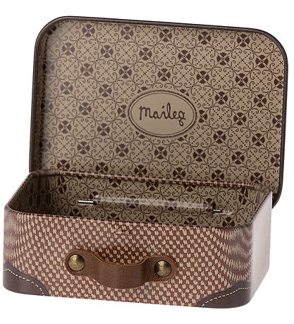 Maileg Resväska - Micro - Brun