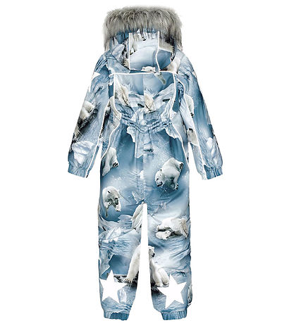 Molo Snowsuit - Polaris Fur - Polar Bear Joy
