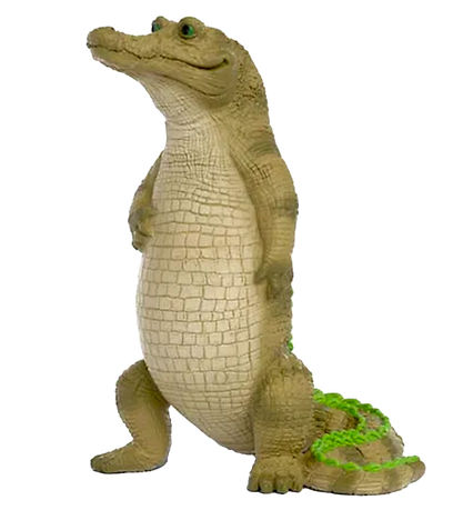 Schleich Töfrandi dýr í skólanum - H: 8 cm - Krókódíllinn Rick