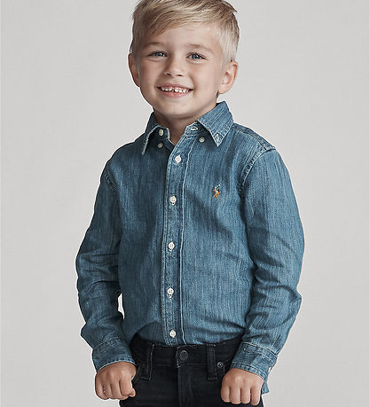 Polo Ralph Lauren Overhemd - Denim - Blauw