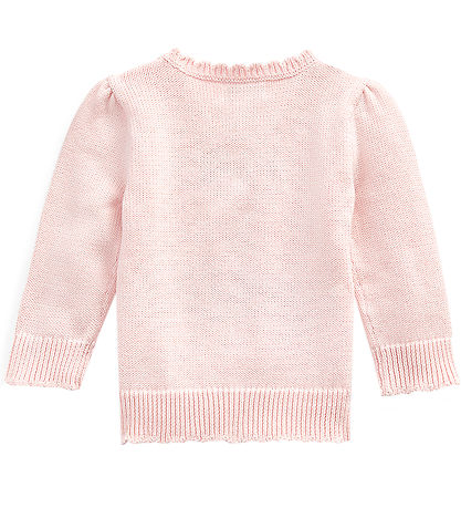 Polo Ralph Lauren Blouse - Knitted - Pink w. Soft Toy