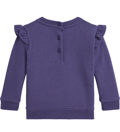 Polo Ralph Lauren Sweatshirt - Purple w. Soft Toy