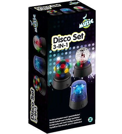 Music Disco set - 3-Pack