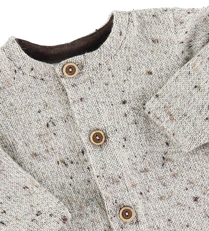 Joha Cardigan - Prjónað - Ull - Drapplitað