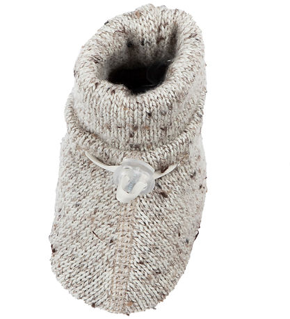 Joha Booties - Knitted - Wool - 2-layer - Beige