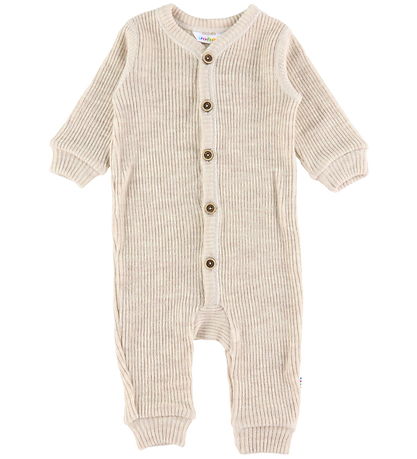 Joha Jumpsuit - Knitted - Wool - Cream