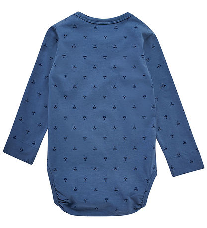 Hummel Bodysuit L/æ - hmlBeesy - Bering Sea