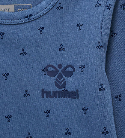 Hummel Bodysuit L/æ - hmlBeesy - Bering Sea