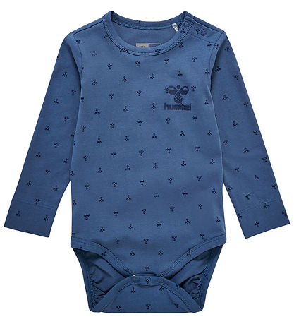 Hummel Bodysuit L/æ - hmlBeesy - Bering Sea