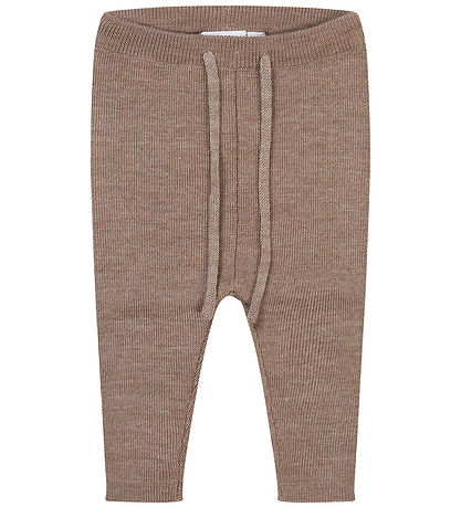 Flöss Broek - Wol - Gebreid - Kaya - Ash Gemeleerd
