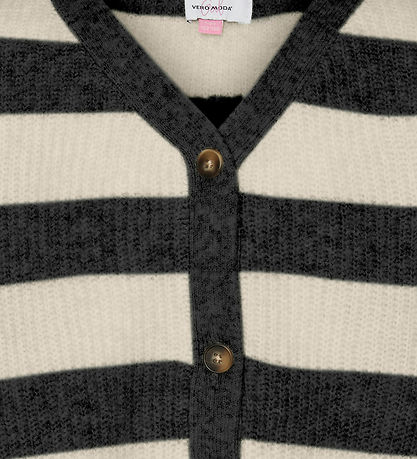 Vero Moda Girl Cardigan - Prjónað - VmNatahlie - Black/Small Str