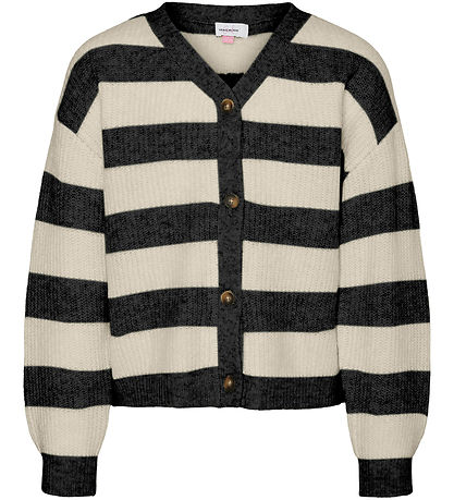 Vero Moda Girl Cardigan - Prjónað - VmNatahlie - Black/Small Str