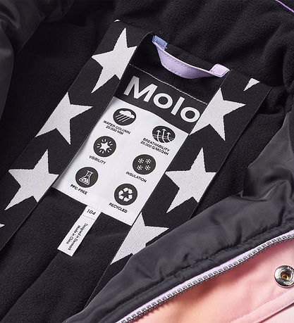 Molo Snowsuit - Polaris - Wavy Rainbow