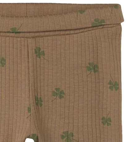 Name It Leggings - Rib - NbmNoellus - Walnut