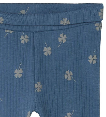 Name It Leggings - Rib - NbmNoellus - Vintage Indigo
