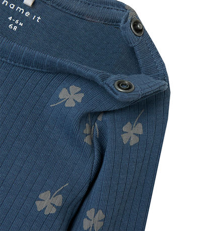 Name It Samfella L/æ - Rib - NbmNoellus - Vintage Indigo