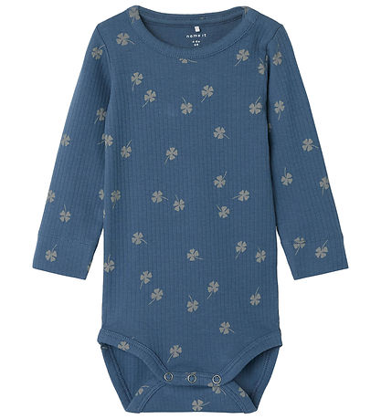 Name It Samfella L/æ - Rib - NbmNoellus - Vintage Indigo