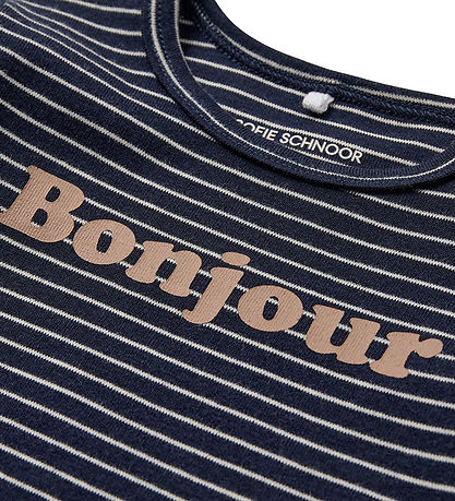 Sofie Schnoor Bodysuit L/æ - Dark Blue