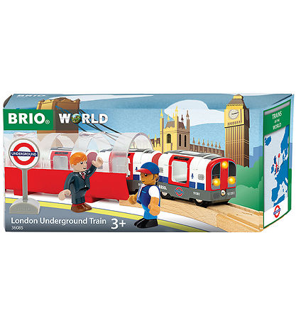 BRIO World London Underground train - Battery powered - 36085